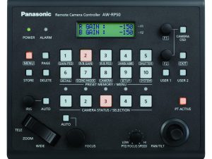 Pupitre de commande tourelles AW-RP50 PANASONIC